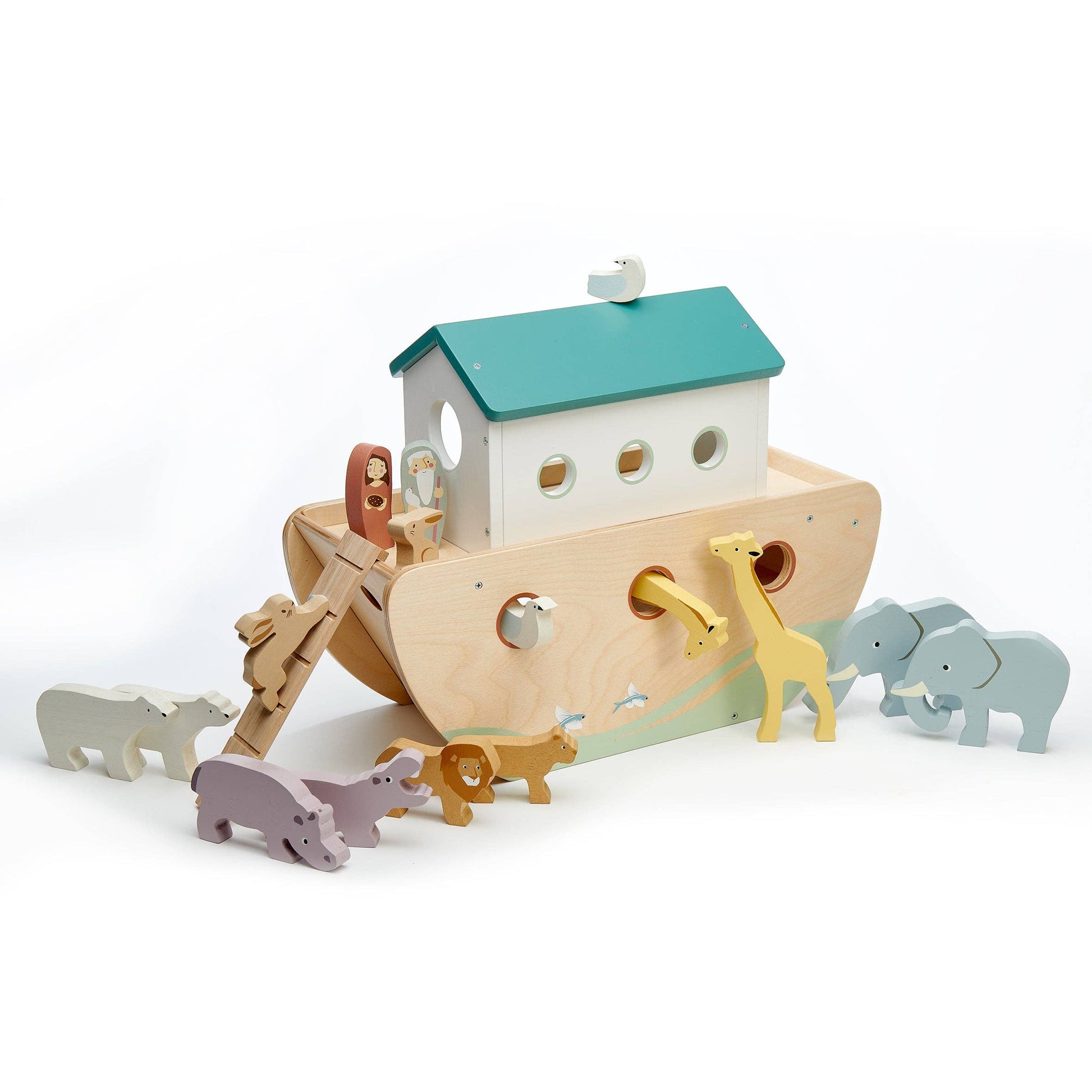 Tender Leaf Toys Noah's Wooden Ark - Grace and Fox