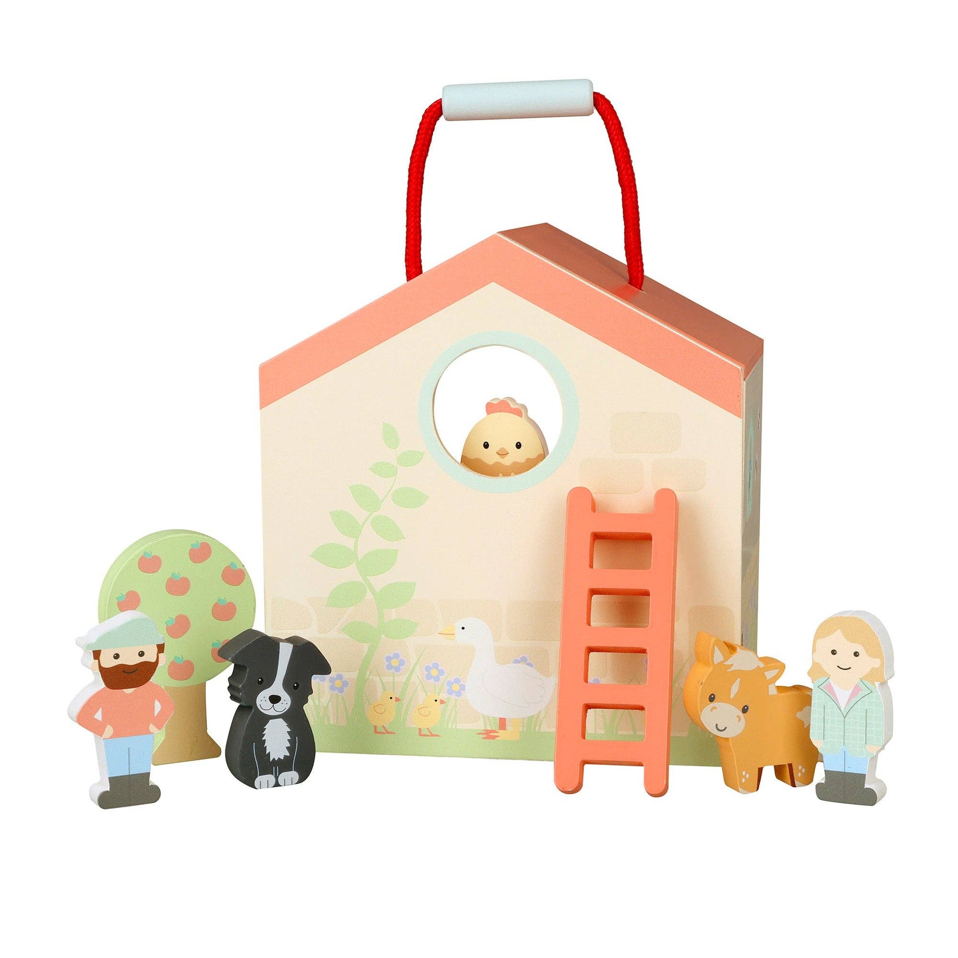 Orange Tree Toys - Wooden Farmyard Play Set - Grace and Fox