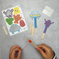 Make Your Own Space Monster Puppets by Cotton Twist - Grace and Fox