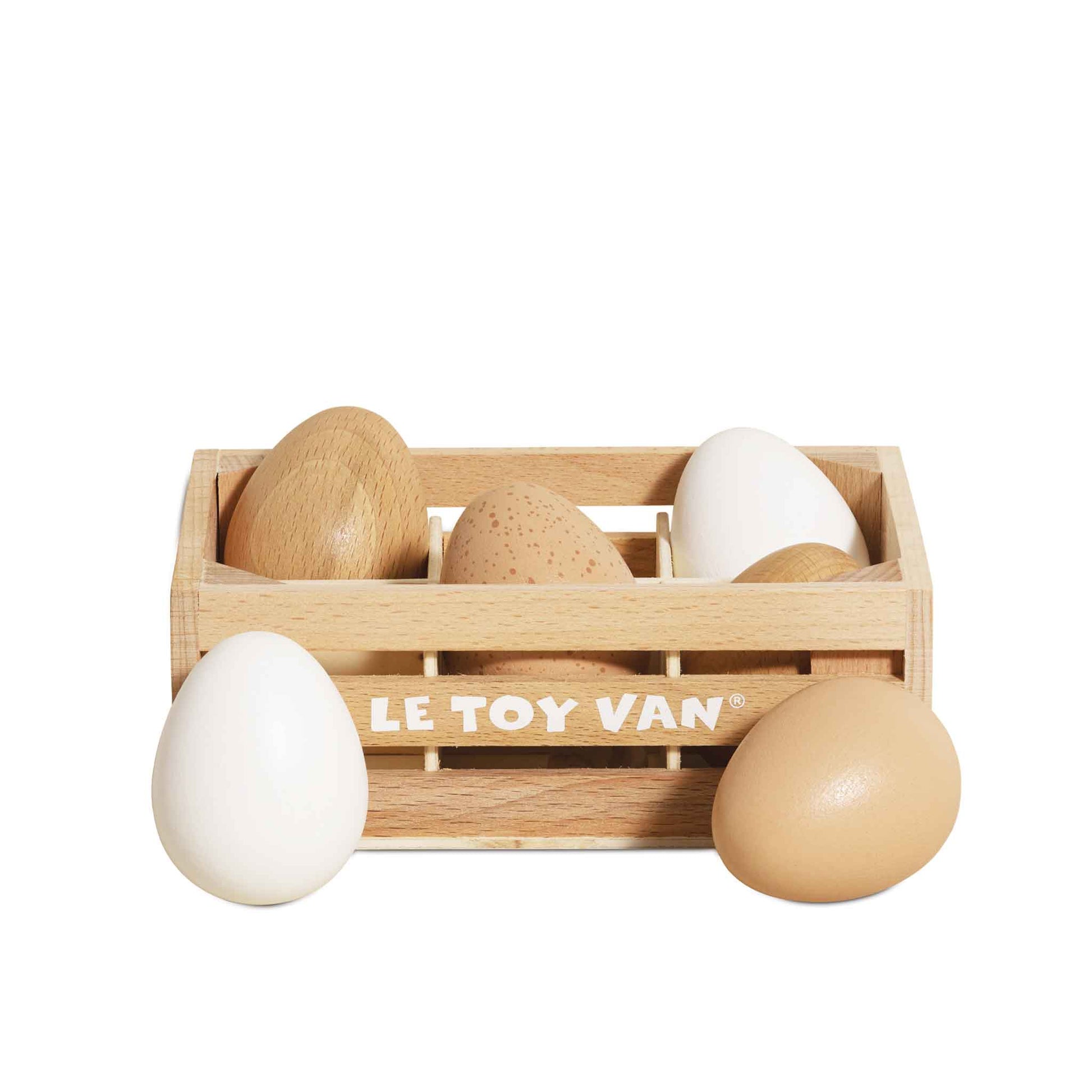 Farm Eggs Wooden Market Crate (2022) - Grace and Fox
