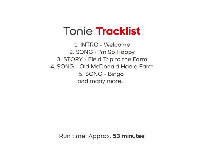 Tonies - Miss Rachel