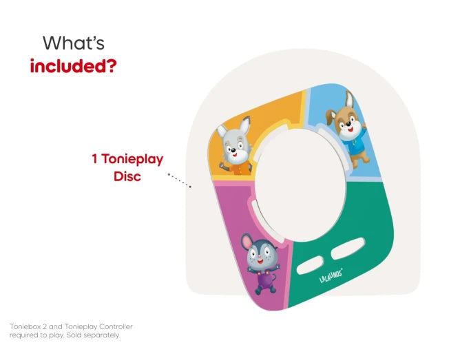 Tonies - Tonieplay Lalalinos: Your Day in Bumbaloo! - Grace and Fox