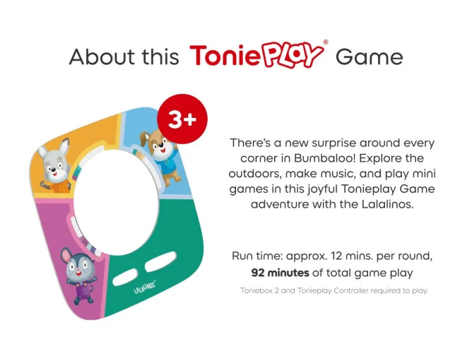Tonies - Tonieplay Lalalinos: Your Day in Bumbaloo! - Grace and Fox