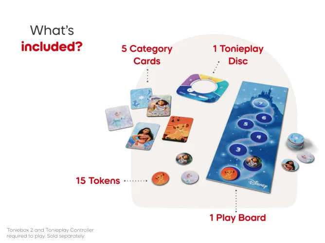 Tonies - Tonieplay - Disney Quiz Kingdom