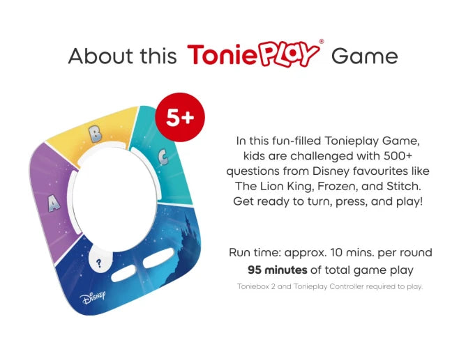 Tonies - Tonieplay - Disney Quiz Kingdom