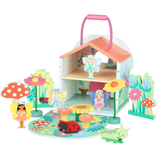 Orange Tree Toys - Wooden Fairy House Play Set - Grace and Fox