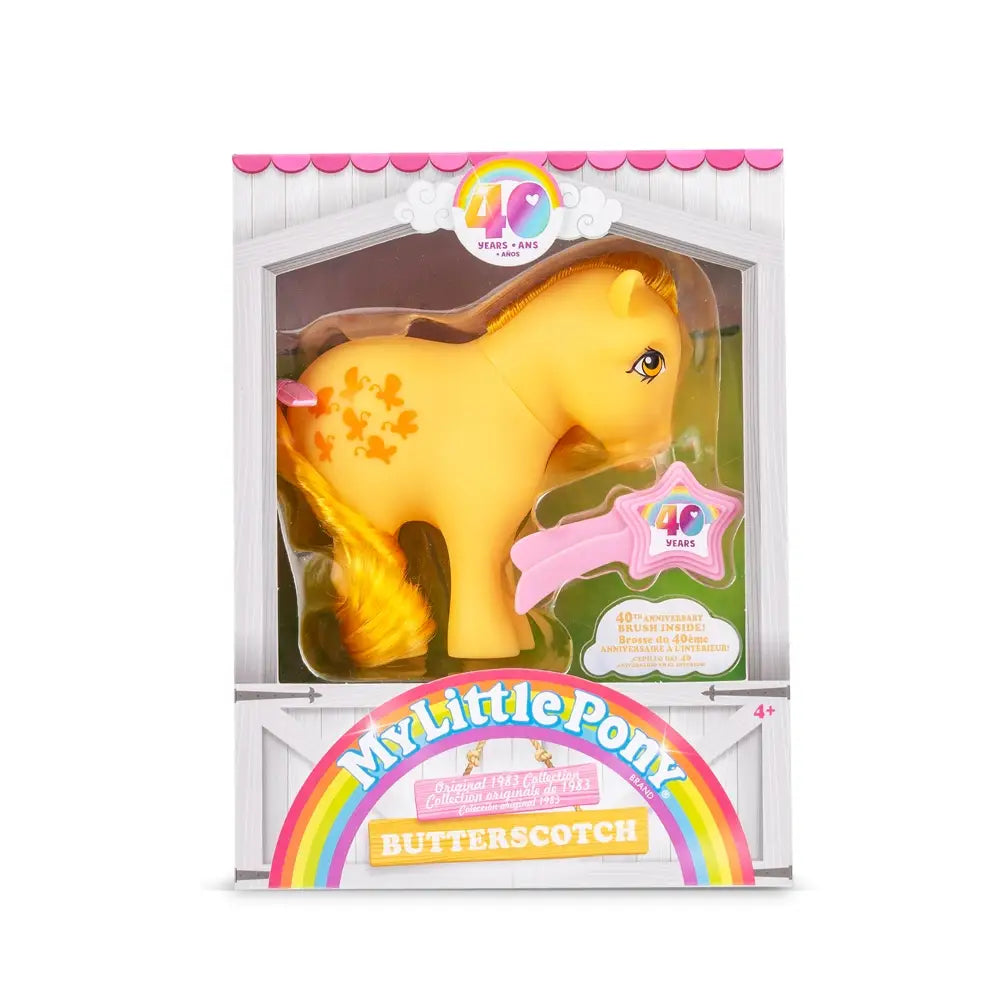 My Little Pony 40th Anniversary Original Ponies - Butterscotch - Grace and Fox