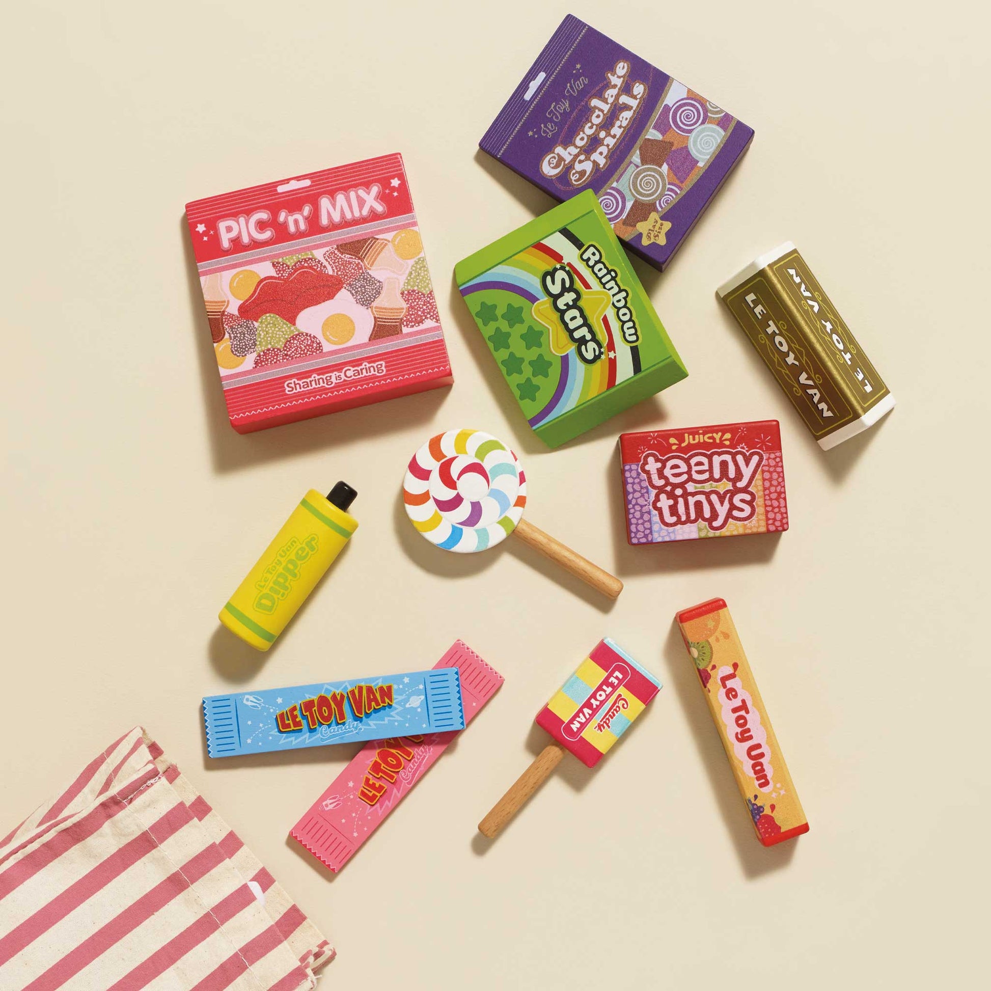 Le Toy Van Retro Sweets and Candy Roleplay Set - Grace and Fox