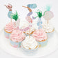 Meri Meri Mermaid Cupcake Kit (x24 toppers) - Grace and Fox