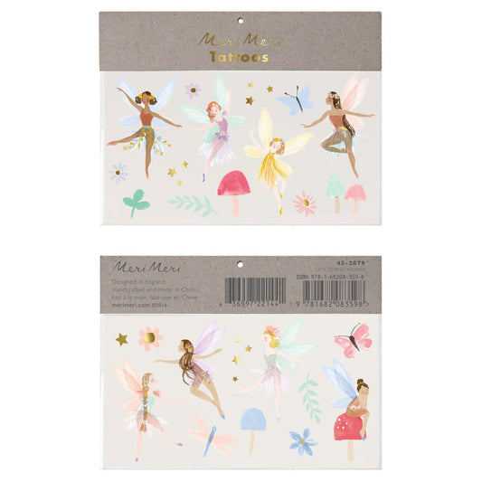 Meri Meri Temporary Tattoos - Fairies - Grace and Fox