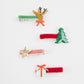 Meri Meri Jolly Christmas Hair Clips (x 8)
