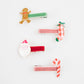 Meri Meri Jolly Christmas Hair Clips (x 8)