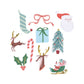 Meri Meri Christmas Shaped Stickers (x 25 stickers)