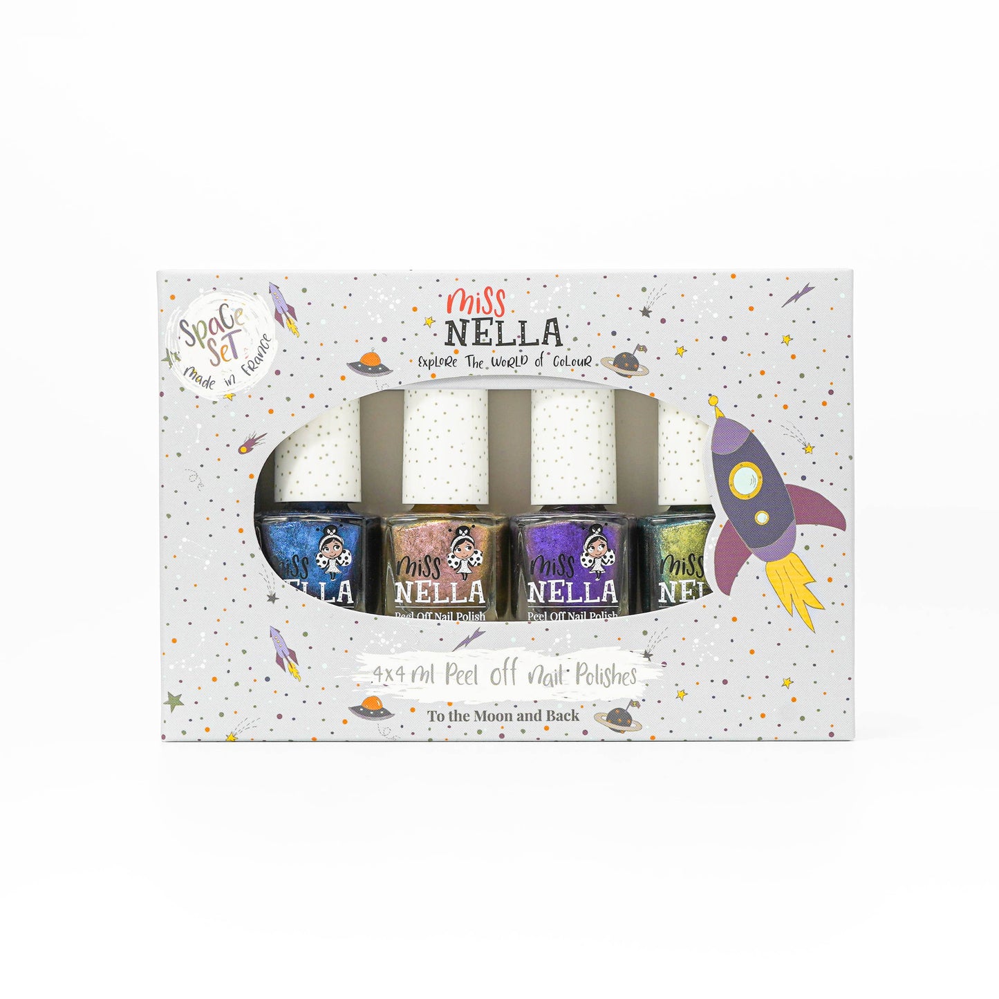 Space Collection Kids Nail Polish Pack - Miss Nella - Grace and Fox