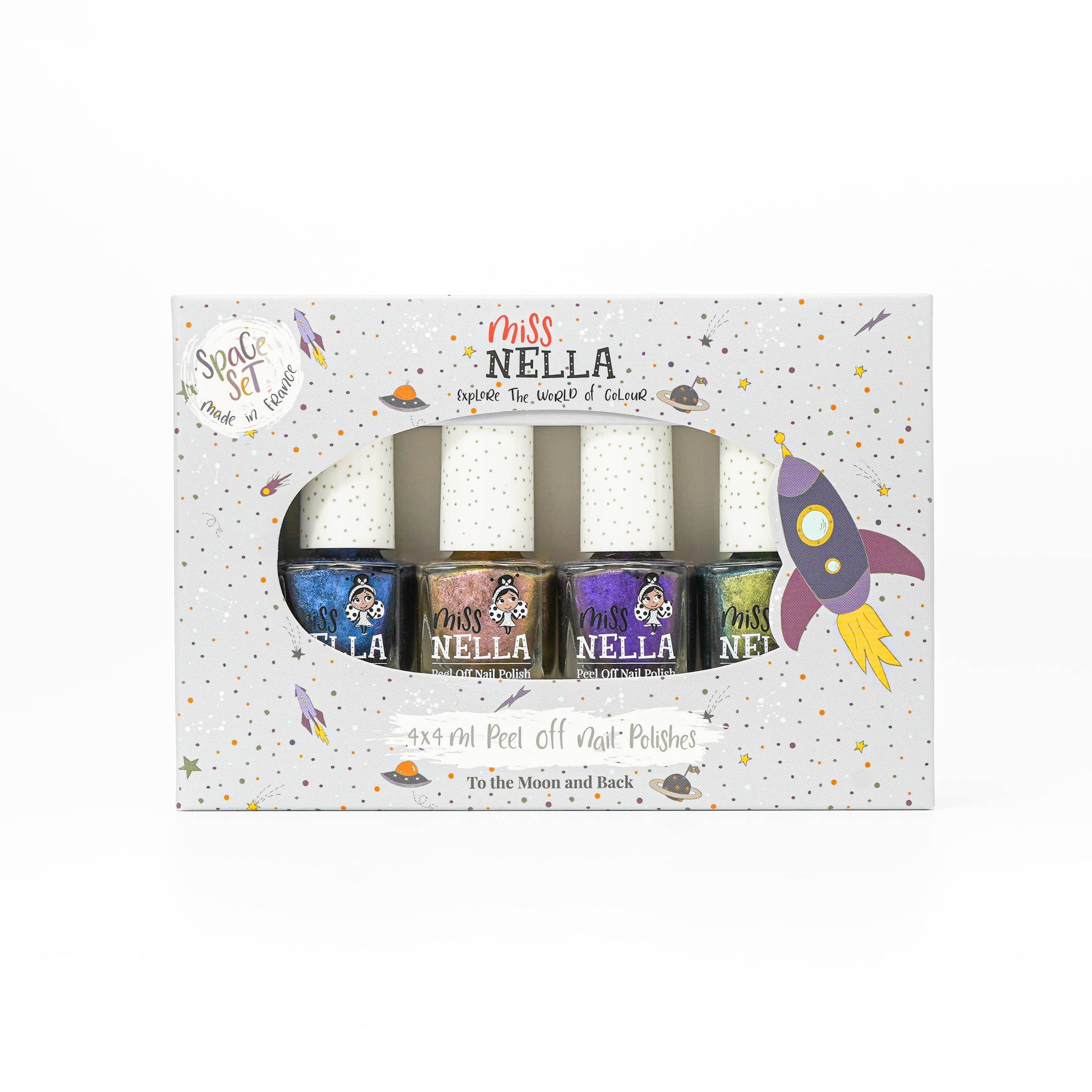 Space Collection Kids Nail Polish Pack - Miss Nella - Grace and Fox