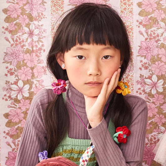 Stych - Daisy Gem Hair Bands Rainbow - Grace and Fox