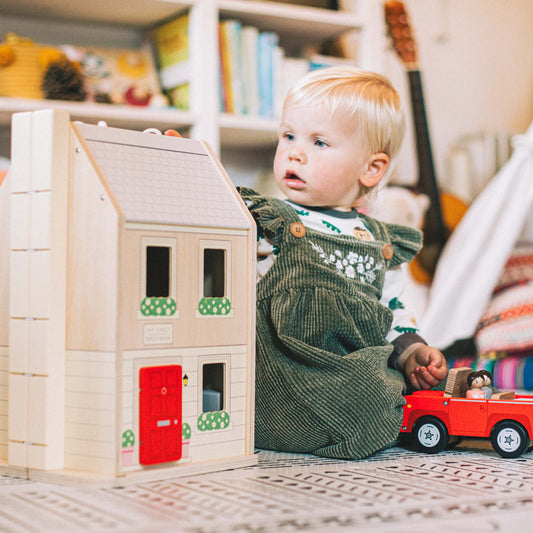 Bigjigs Wooden My First Doll House - Grace and Fox