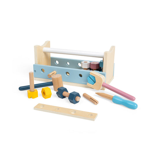 Workbench Wooden Tool Box and Tools - Grace and Fox