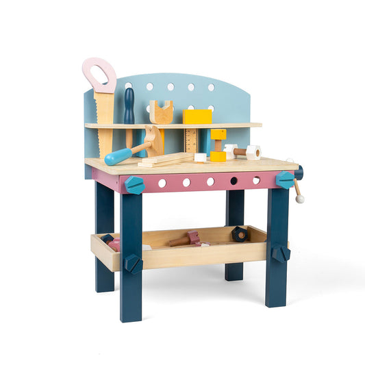 Bigjigs Wooden Tool Bench and Tools - Grace and Fox