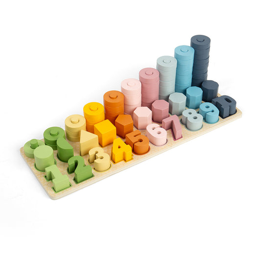 Bigjigs Wooden 1-10 Counting Board - Grace and Fox