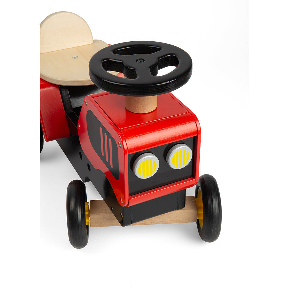 Bigjigs Ride on Wooden Tractor - Grace and Fox