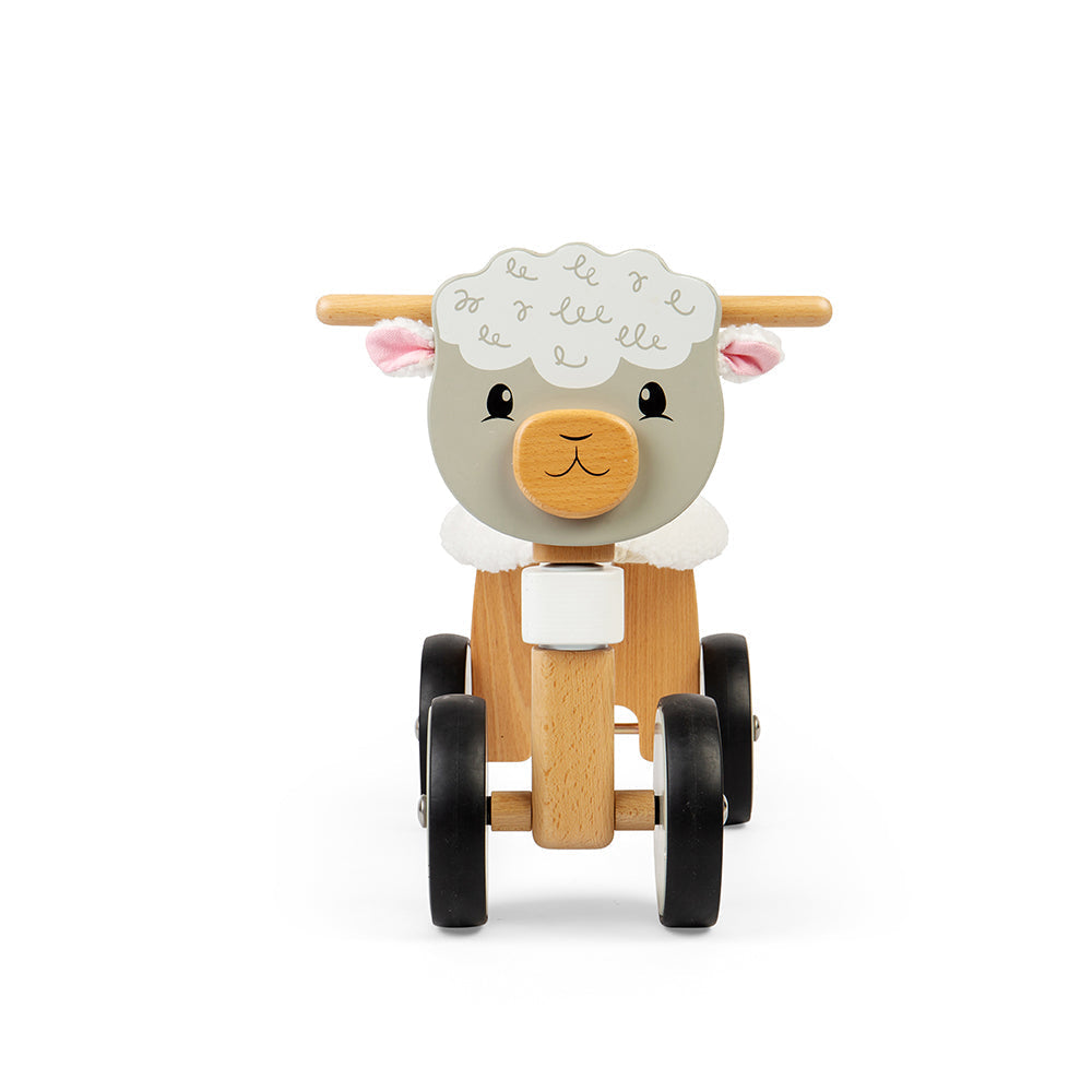 Bigjigs Wooden Ride on Sheep - Grace and Fox