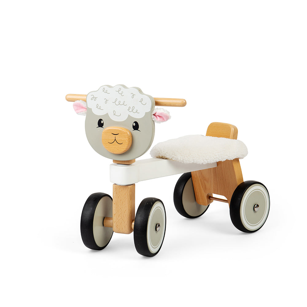 Bigjigs Wooden Ride on Sheep - Grace and Fox