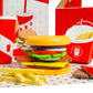 Bigjigs Toys Wooden Burger and Fries Set