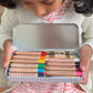 Jumbo Watercolour Pencils Tin by Cotton Twist - Grace and Fox