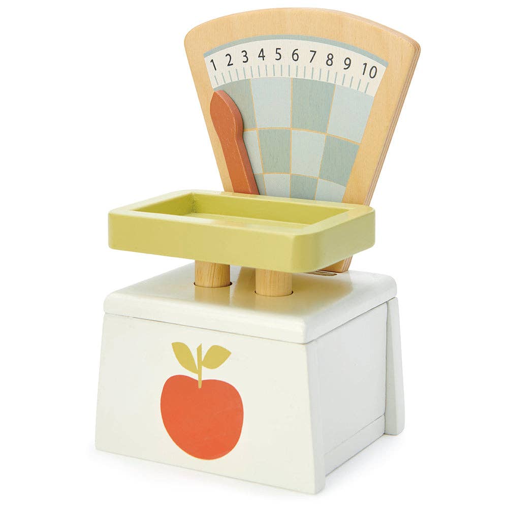 Tender Leaf Toys Wooden Market Scales - Grace and Fox