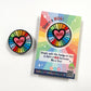 Share a HUG enamel Pins - Grace and Fox