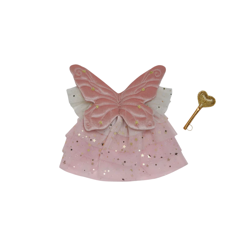 Olli Ella Dinkum Dolls Fairy Outfit Set - Pink