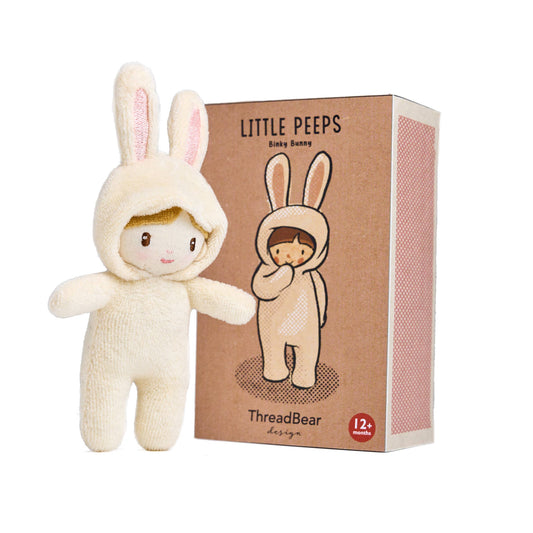 ThreadBear Little Peeps Binky Bunny - Grace and Fox