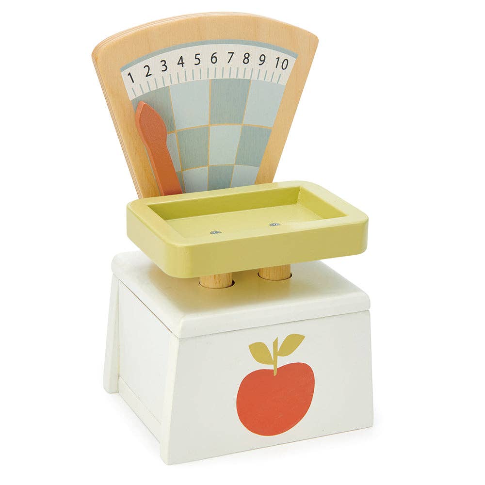 Tender Leaf Toys Wooden Market Scales - Grace and Fox