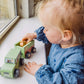NEW! Wooden Farm 4x4 with Horse Box and Horse - Grace and Fox