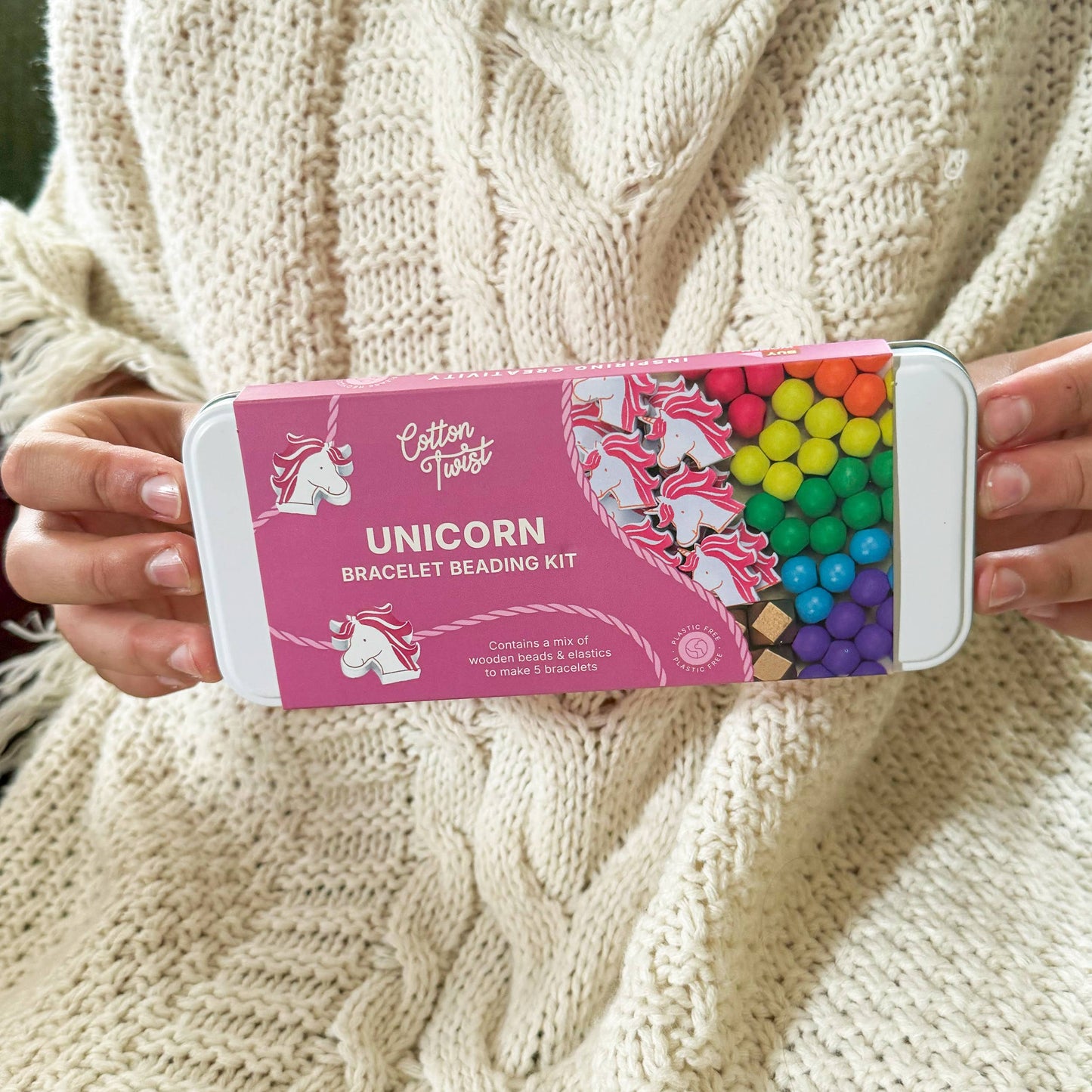 Unicorn Bracelet Bead Kit By Cotton Twist - Grace and Fox