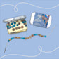 Cotton Twist - Beaded BFF Friendship Bracelet Gift Kit: BLUE BFF