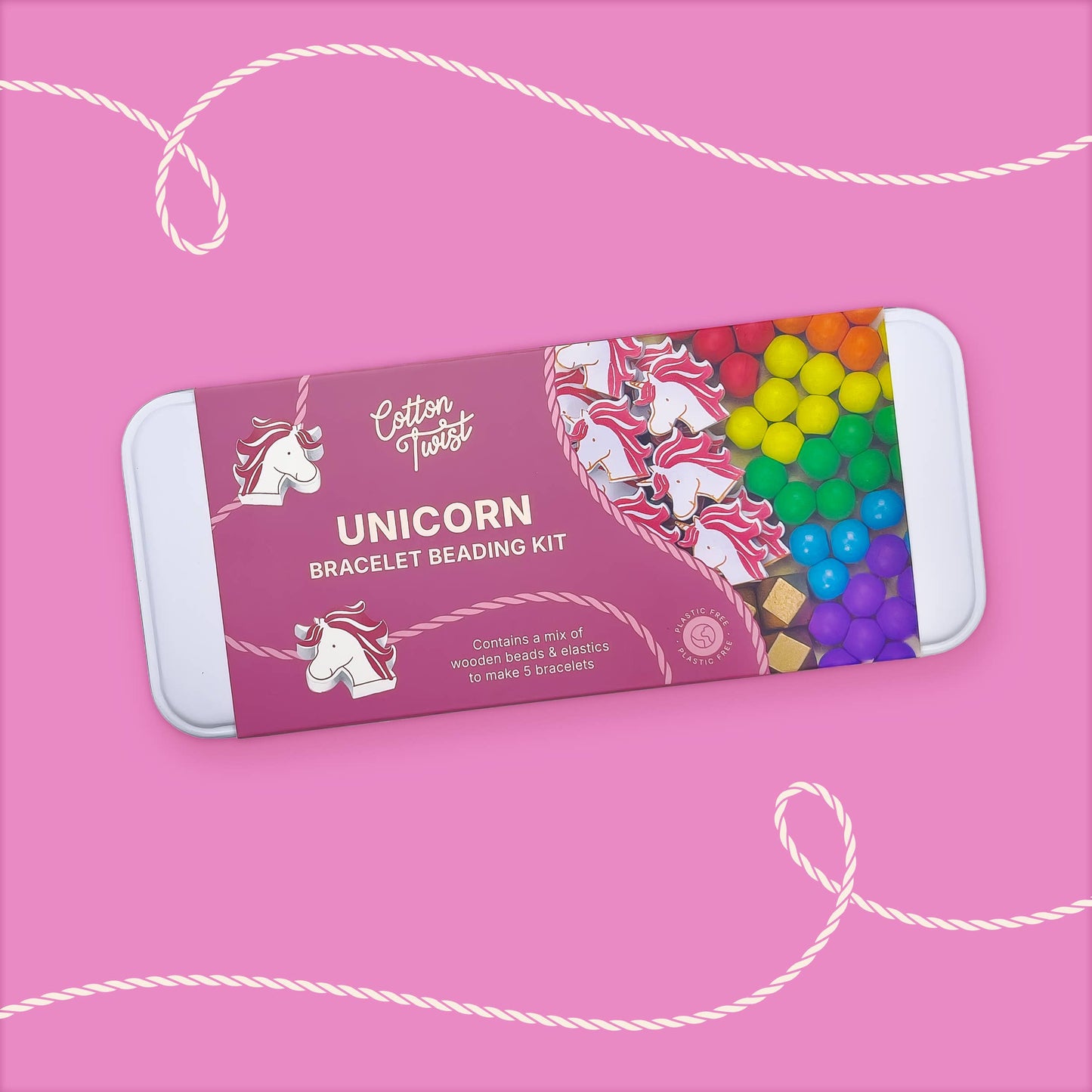 Unicorn Bracelet Bead Kit By Cotton Twist - Grace and Fox