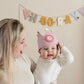 Little Dutch Birthday Crown with Numbers - Pink - Grace and Fox