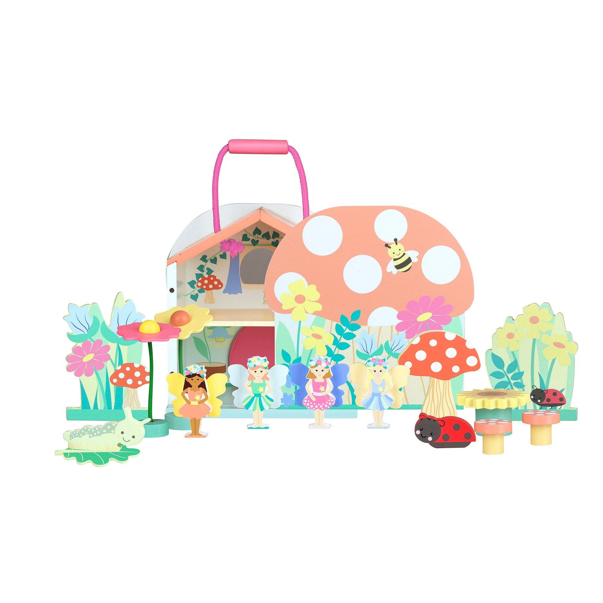 Orange Tree Toys - Wooden Fairy House Play Set - Grace and Fox