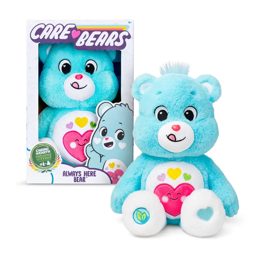 Care Bears Eco-Friendly Medium Plush Always Here Bear