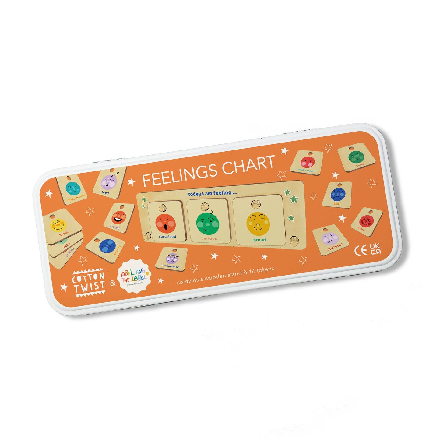 Feelings Chart for Children by Cotton Twist - Grace and Fox