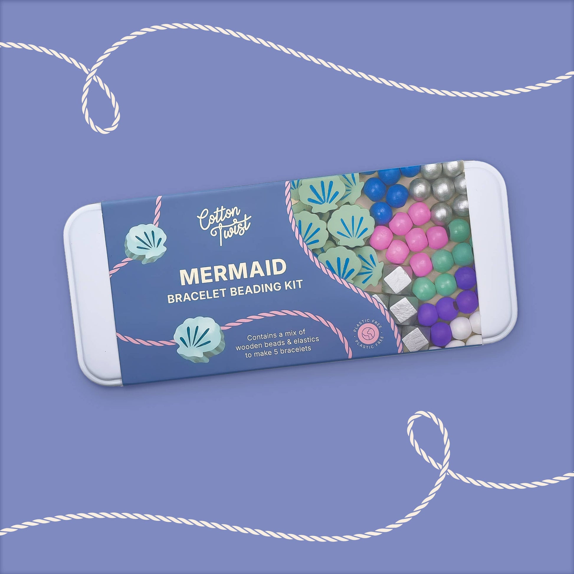 Mermaid Bracelet Bead Kit by Cotton Twist - Grace and Fox