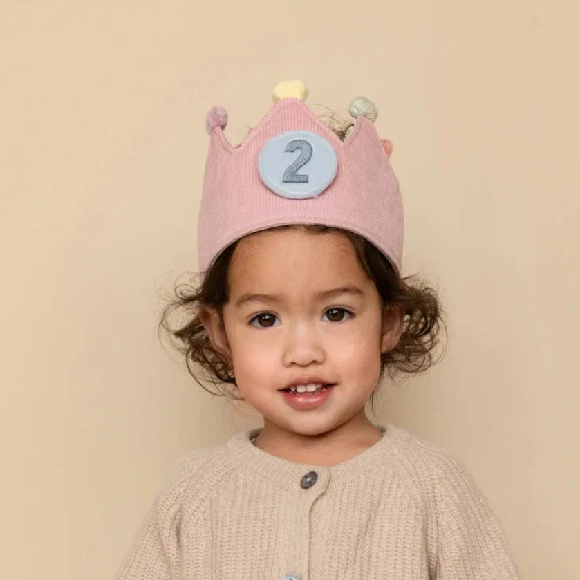 Little Dutch Birthday Crown with Numbers - Pink - Grace and Fox