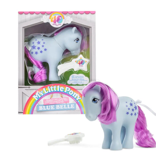 My Little Pony 40th Anniversary Original - Blue Belle - Grace and Fox