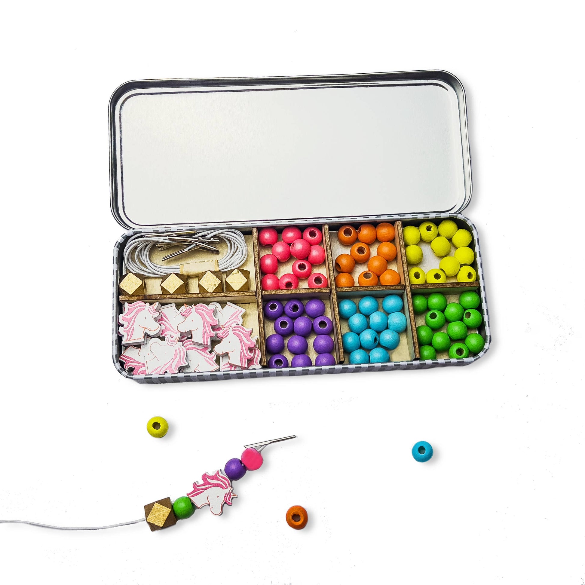 Unicorn Bracelet Bead Kit By Cotton Twist - Grace and Fox