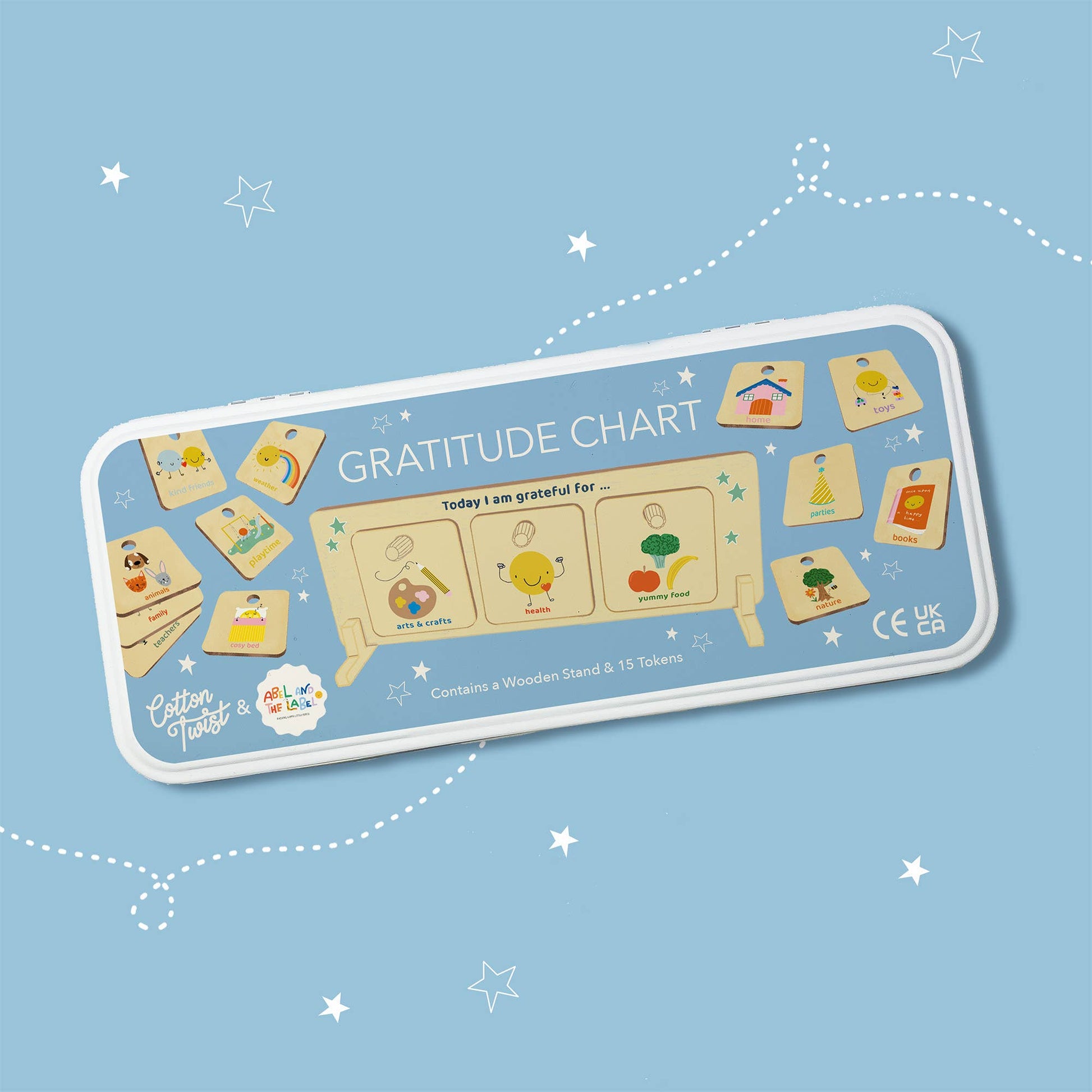 Gratitude Chart for Children by Cotton Twist - Grace and Fox