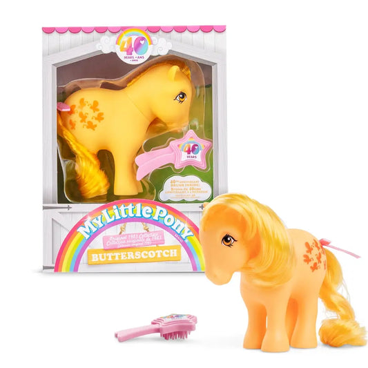 My Little Pony 40th Anniversary Original Ponies - Butterscotch - Grace and Fox