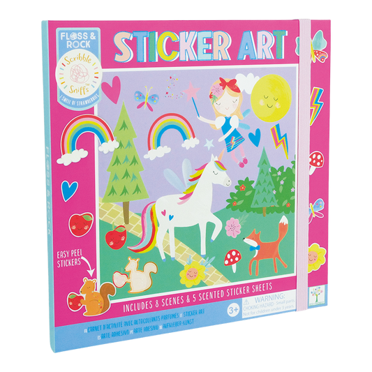 Floss & Rock - Rainbow Fairy Sticker Art - Grace and Fox