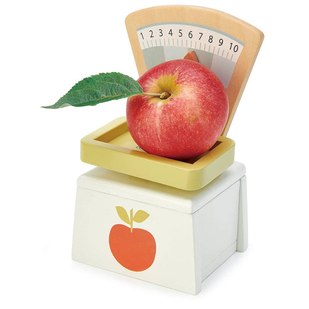 Tender Leaf Toys Wooden Market Scales - Grace and Fox